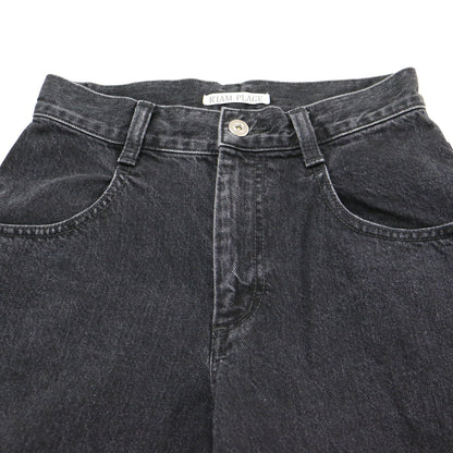 25春夏 ワイド デニム パンツ / WIDE ハイウエスト コットン