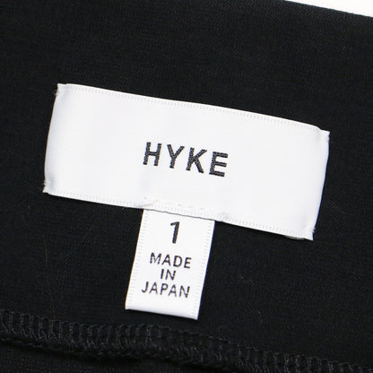 アシンメトリー タイトスカート / ミディ丈 ウエストゴム ストレッチ