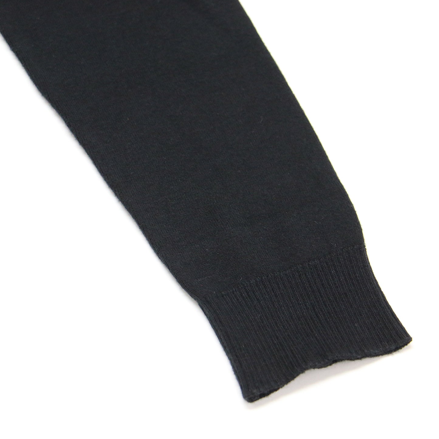 ロゴボタン コットン カーディガン プレッション / Swing ニット クルーネック 長袖 天竺素材 フランス製