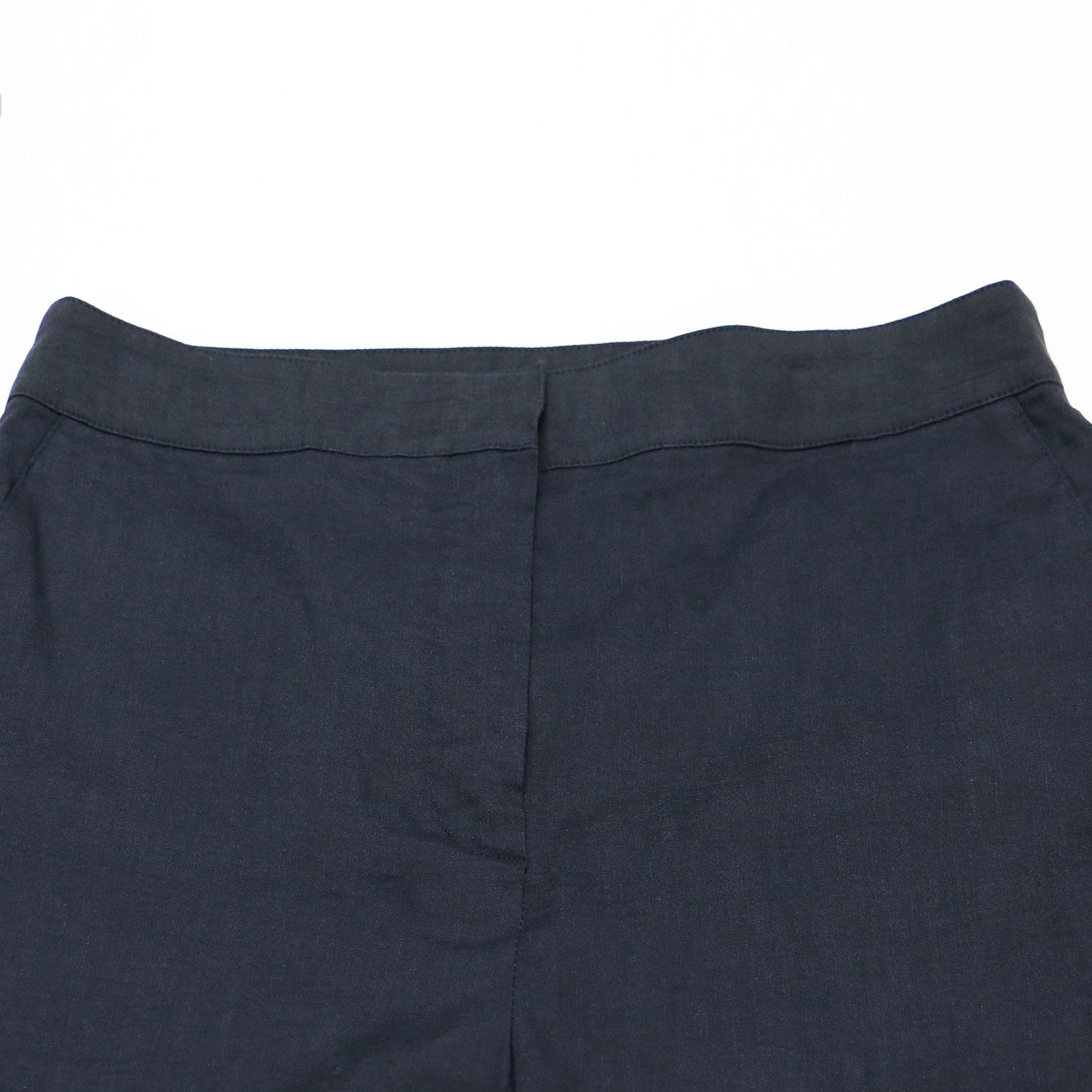 24春夏 ワイド クロップドパンツ / Good Crunch W Wide Crop Pant T ストレッチ センタープレス リネン