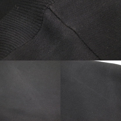 23秋冬 サイドジップ メタルボタン カーディガン / Side Zip Painted Metal Button Cardigan ニット 長袖 Vネック オーバーサイズ コットン