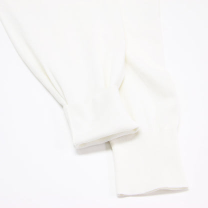 22春夏 オーパスフォンズ フーディ ジップアップパーカー / Opus Fons ニット 長袖 Vネック ワイド コットン