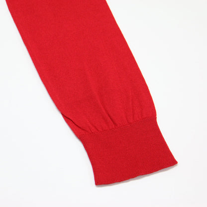 24春夏 ポワンディロニー Vネック プルオーバー / LZ46 PULLOVER ニット 長袖 ロゴ コットン