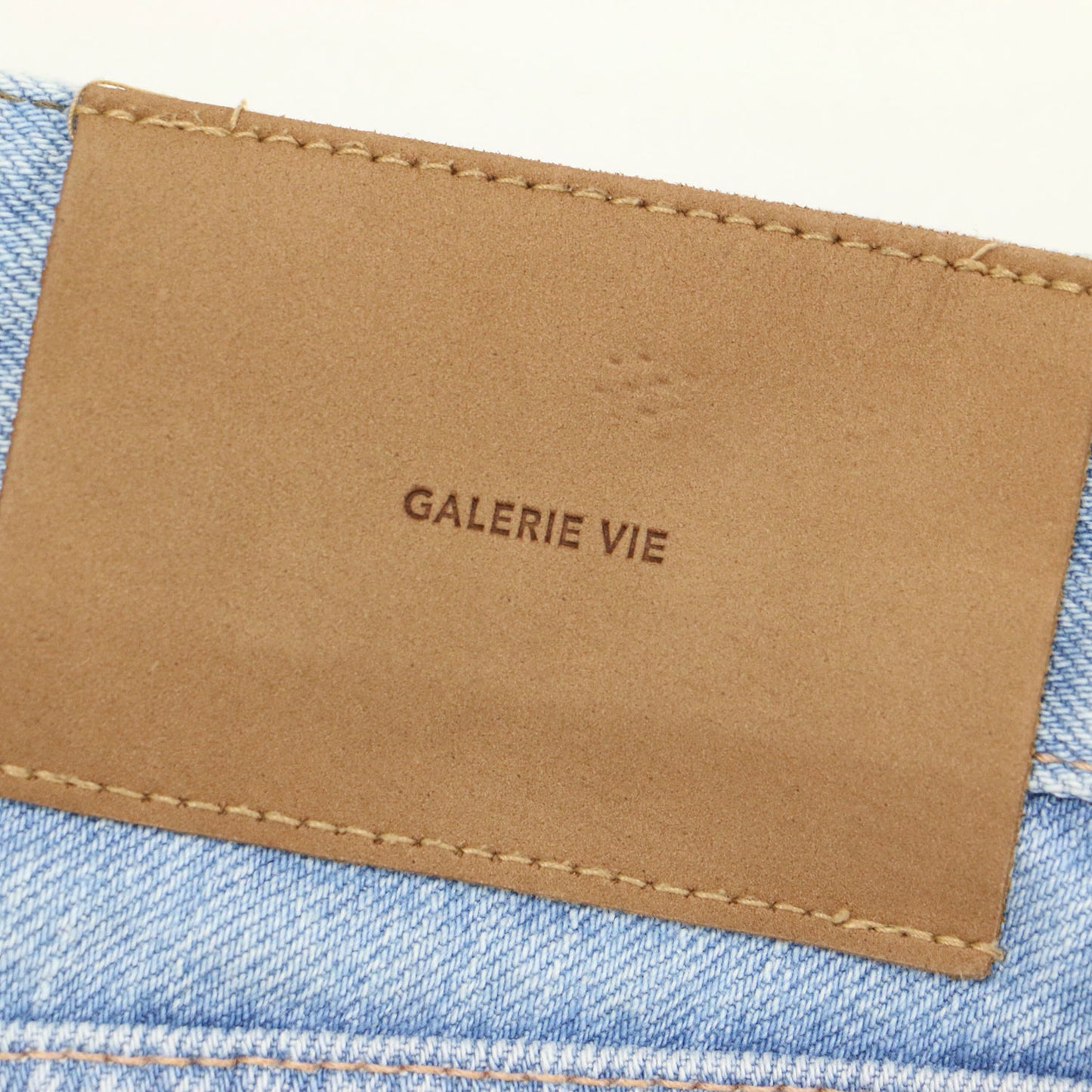 23秋冬 セルヴィッチ デニム テーパード パンツ / ハイウエスト 5ポケット コットン