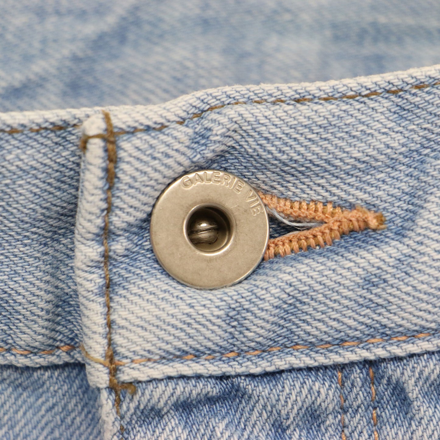 23秋冬 セルヴィッチ デニム テーパード パンツ / ハイウエスト 5ポケット コットン