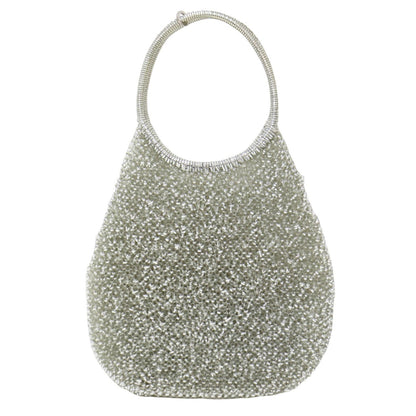 スタンダード ラウンド 縦型 ワイヤーバッグ / ドロップ型 サークルハンドル PVC