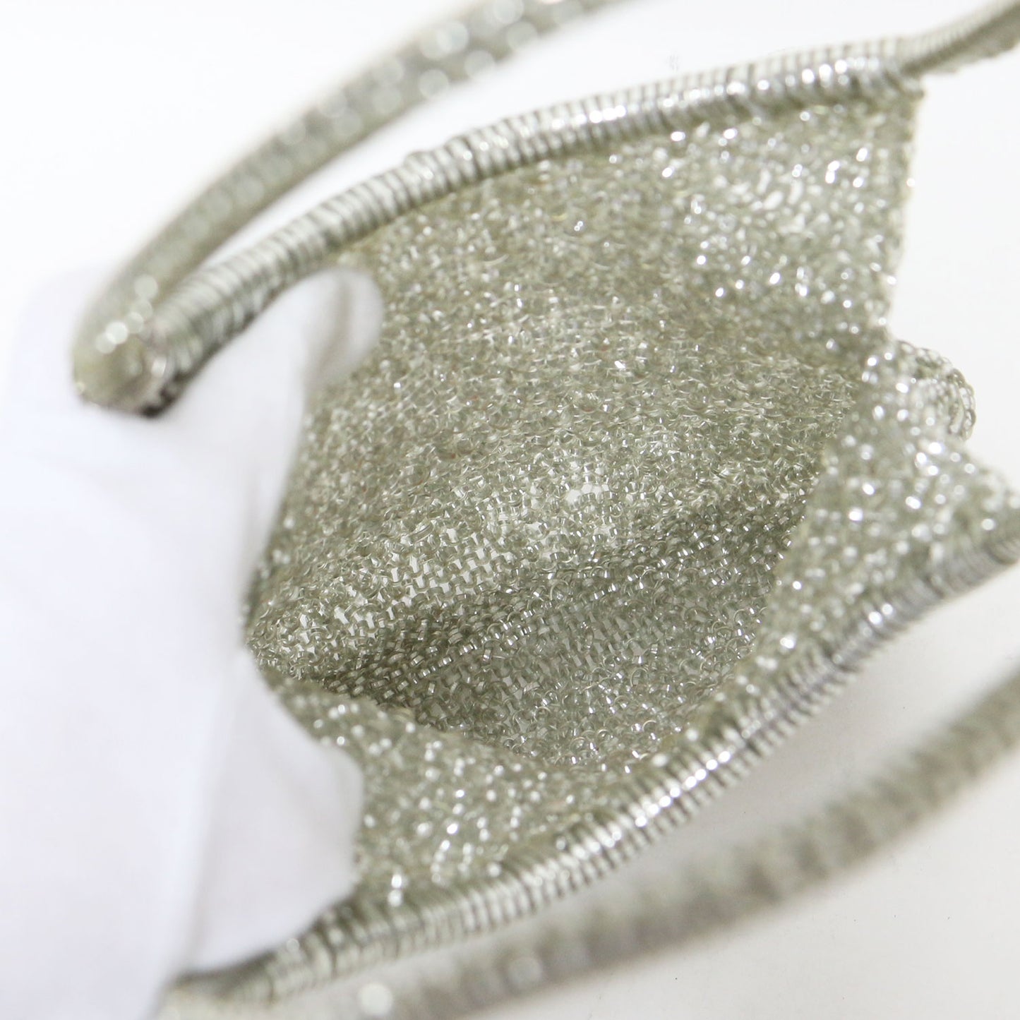 スタンダード ラウンド 縦型 ワイヤーバッグ / ドロップ型 サークルハンドル PVC