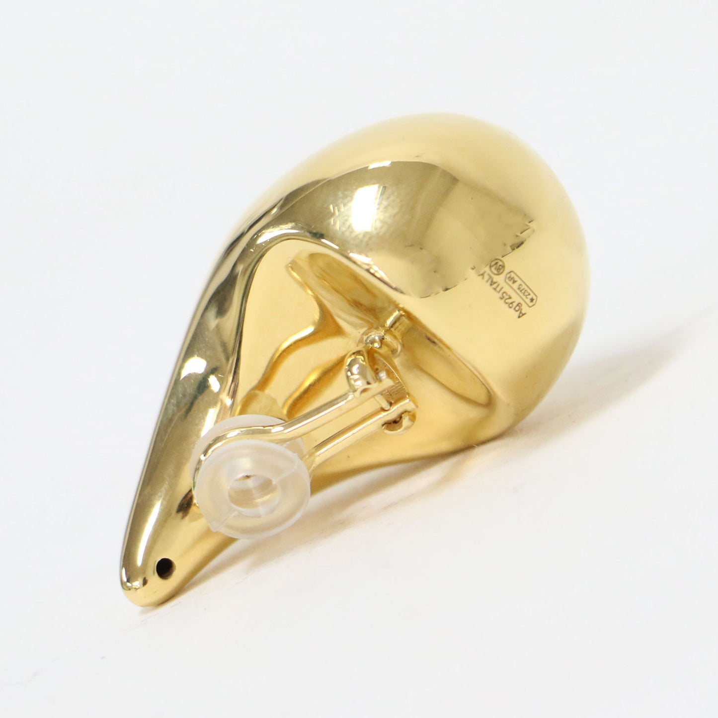 ドロップ ミディアム イヤリング / 両耳用 SV925 K18コーティング