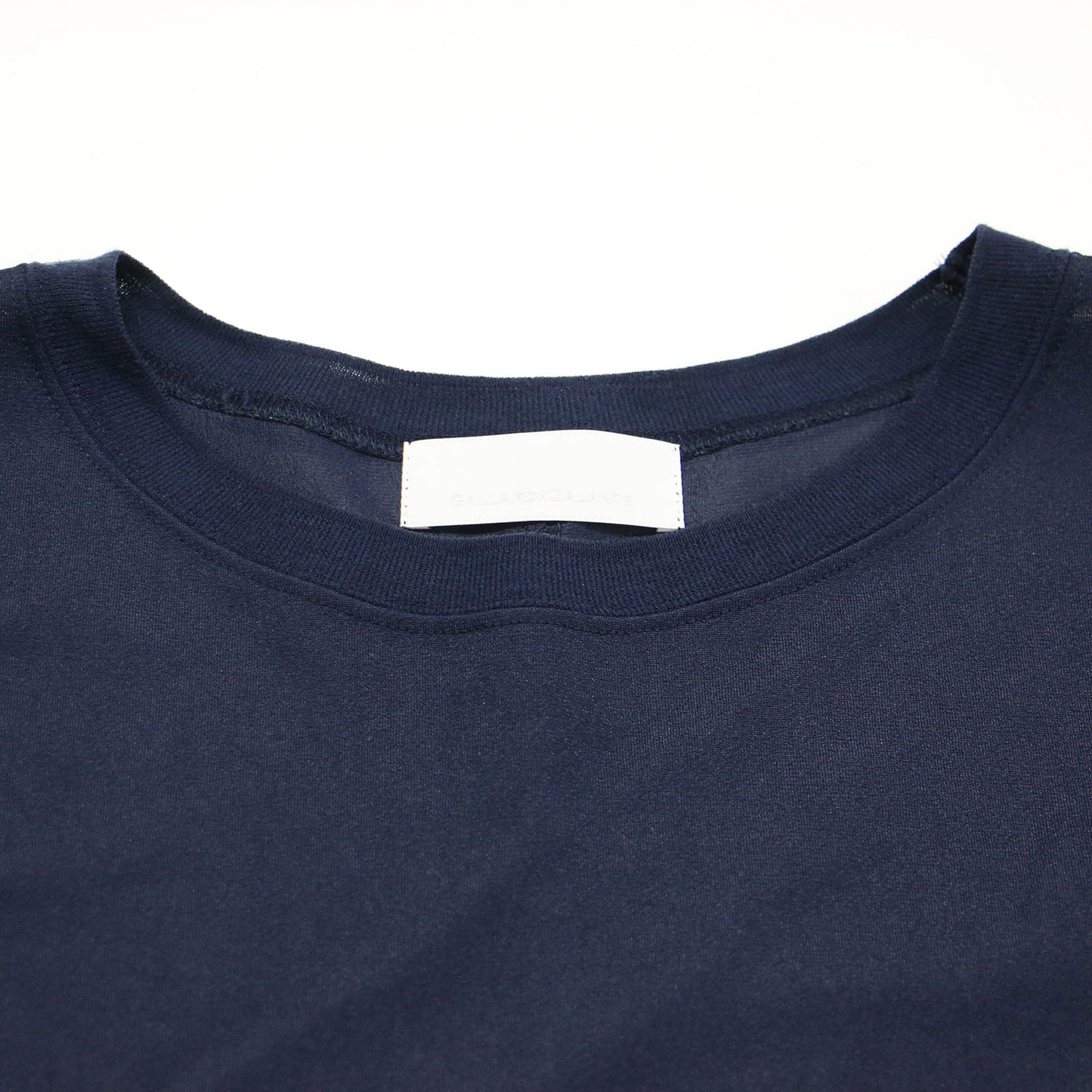 24春夏 バックフレア ノースリーブ カットソー / ブラウス クルーネック シアー スリット