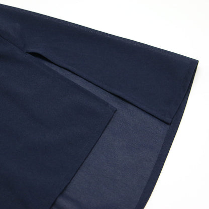 24春夏 バックフレア ノースリーブ カットソー / ブラウス クルーネック シアー スリット