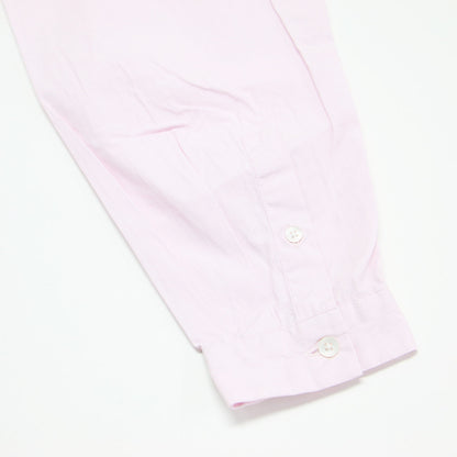 24春夏 ギザ コットン ウォッシュド シャツ / GIZA BROAD レギュラーカラー 長袖 オーバーサイズ