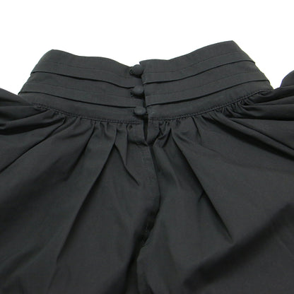 21秋冬 バルーンスリーブ ブラウス / プルオーバー 5分袖 スタンドカラー タック