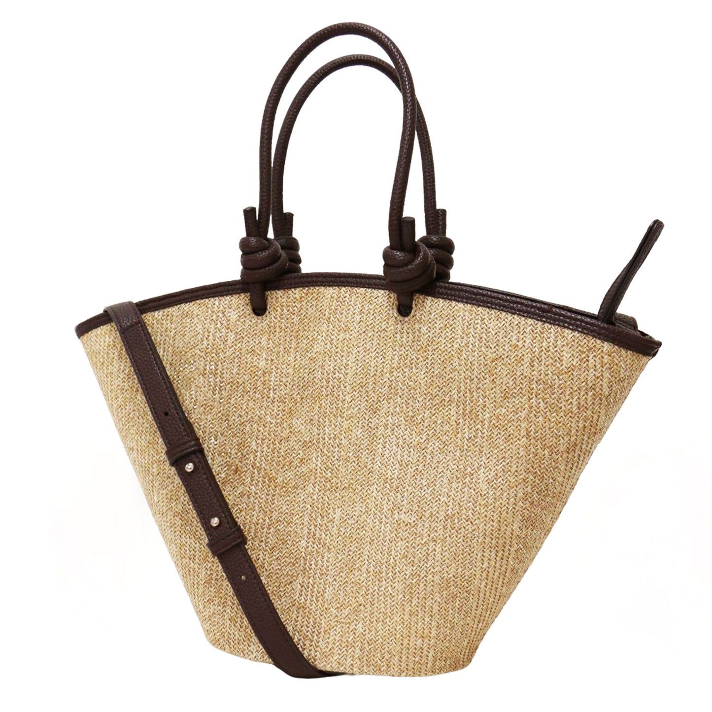 24春夏 異素材 コンビ トートバッグ / MANON ETE TOTE BAG ショルダー 2WAY 肩掛け 斜め掛け