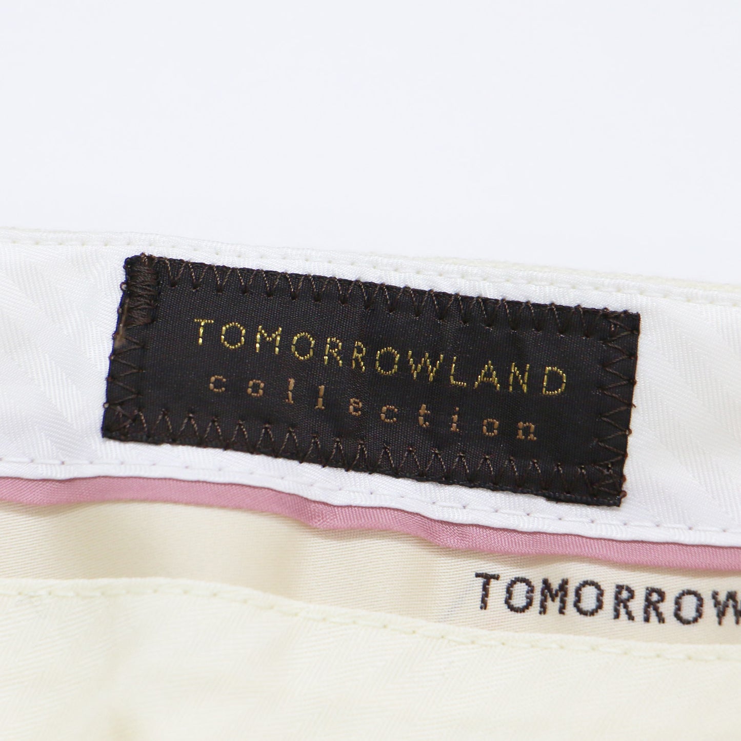 ウール アムンゼン シガレットパンツ / スラックス テーパード センタープレス ストレッチ ウール