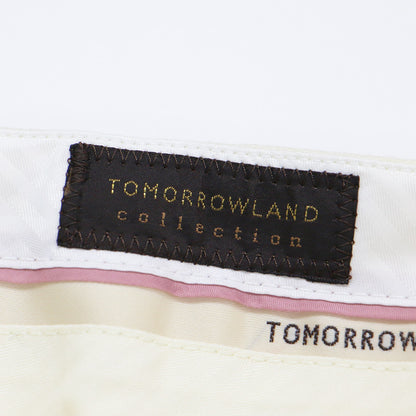 ウール アムンゼン シガレットパンツ / スラックス テーパード センタープレス ストレッチ ウール