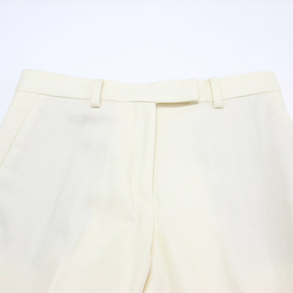 ウール アムンゼン シガレットパンツ / スラックス テーパード センタープレス ストレッチ ウール