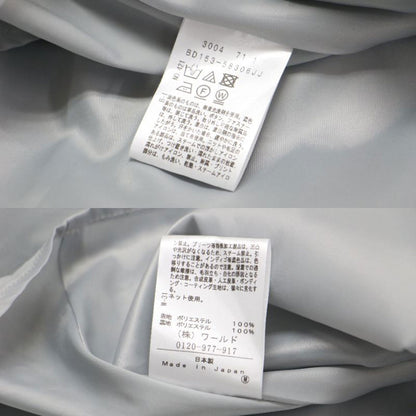 ジオメ柄 マーメイドワンピース / ロング丈 Vネック 長袖 幾何学柄 総柄 プリント リボン ウォッシャブル