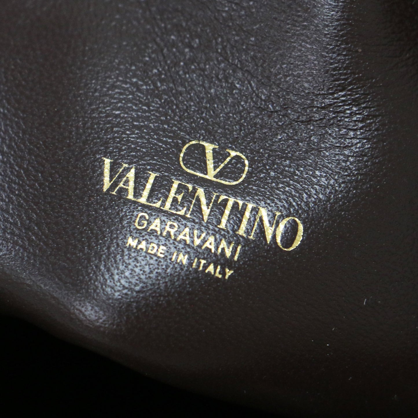 Vロゴ シグネチャー トワル イコノグラフ ミニ バケットバッグ / ドローストリング 2WAY レザー コットン