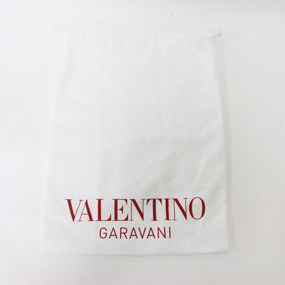 Vロゴ シグネチャー トワル イコノグラフ ミニ バケットバッグ / ドローストリング 2WAY レザー コットン