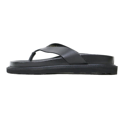 トングサンダル / THONG SLIDES ラバーソール レザー