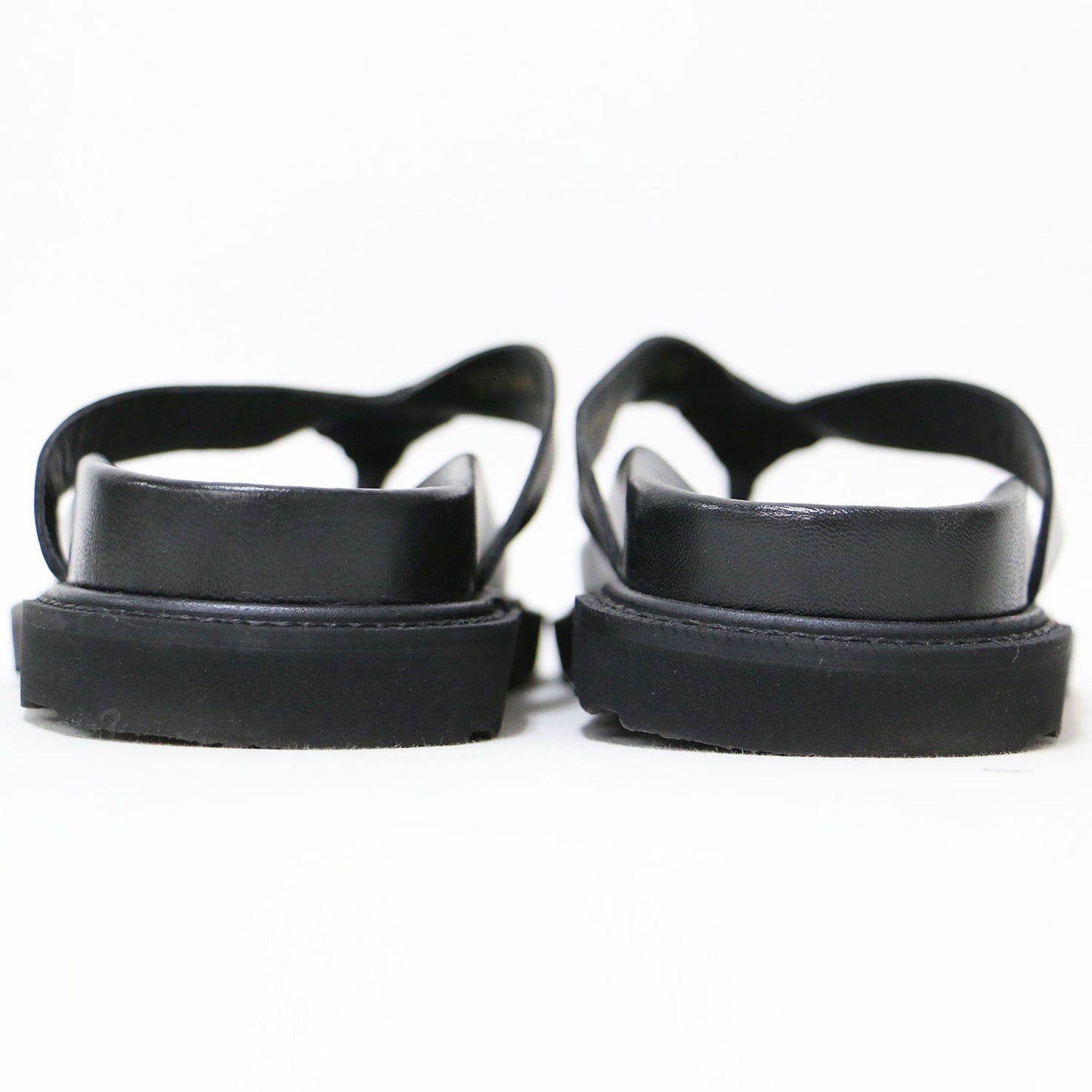 トングサンダル / THONG SLIDES ラバーソール レザー