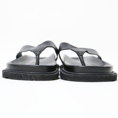 トングサンダル / THONG SLIDES ラバーソール レザー