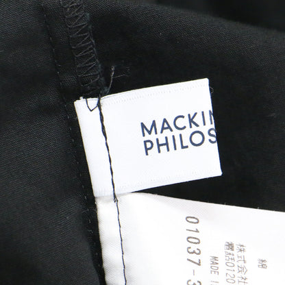 スタンドカラー ロングスリーブ レース ブラウス / シャツ 長袖 タック コットン