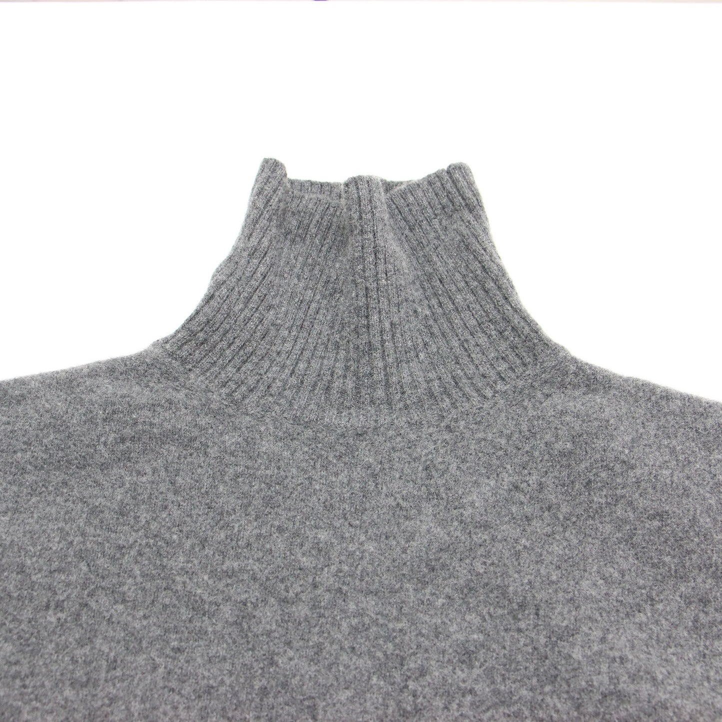 ウール カシミヤ タートルネック プルオーバー / Wool Cashmere Knit ニット 長袖 オーバーサイズ