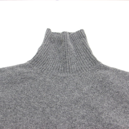 ウール カシミヤ タートルネック プルオーバー / Wool Cashmere Knit ニット 長袖 オーバーサイズ