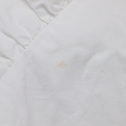 23春夏 ギャザー フレア コットン ブラウス / 半袖 5分袖 綿