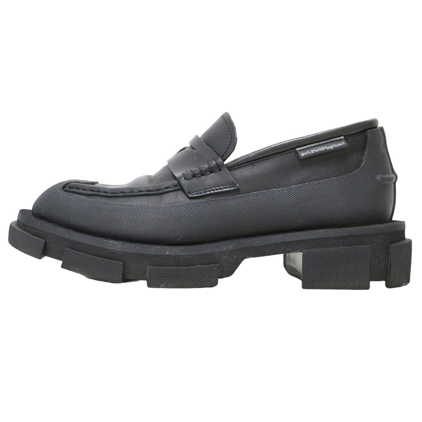 レザー ラバー コンビ 厚底 ローファー / GAO LOAFER ボリュームソール