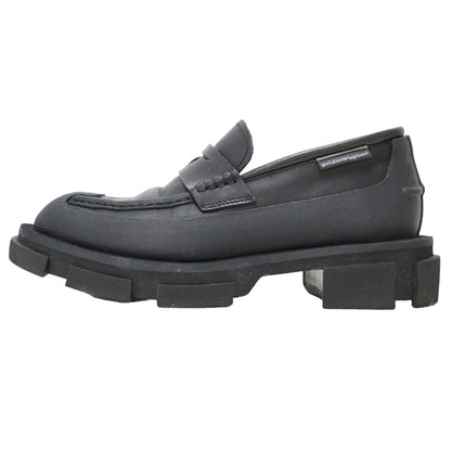 レザー ラバー コンビ 厚底 ローファー / GAO LOAFER ボリュームソール