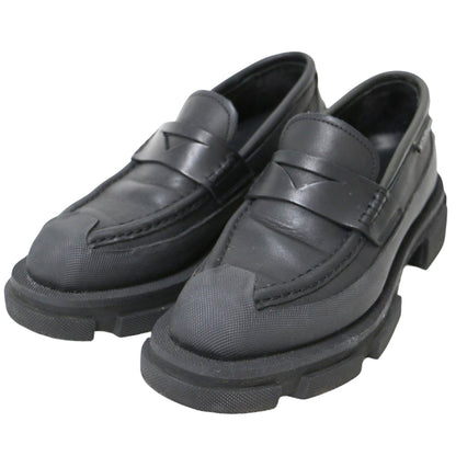 レザー ラバー コンビ 厚底 ローファー / GAO LOAFER ボリュームソール