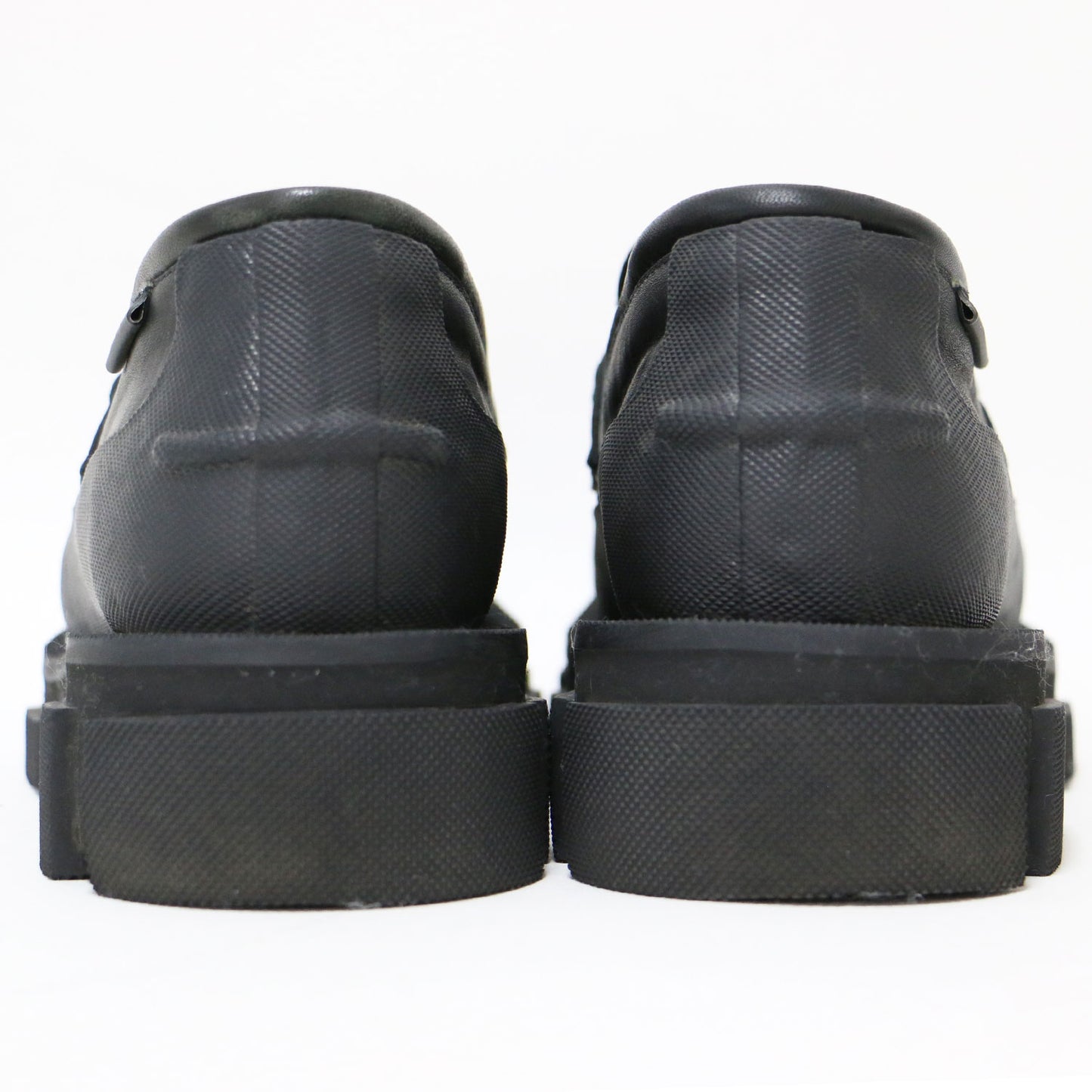 レザー ラバー コンビ 厚底 ローファー / GAO LOAFER ボリュームソール