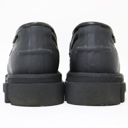 レザー ラバー コンビ 厚底 ローファー / GAO LOAFER ボリュームソール
