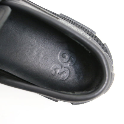 レザー ラバー コンビ 厚底 ローファー / GAO LOAFER ボリュームソール