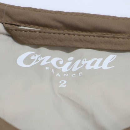 ライト ダウン コート OR-A0427 DPL / LIGHT DOWN COAT ロング ノーカラー クルーネック