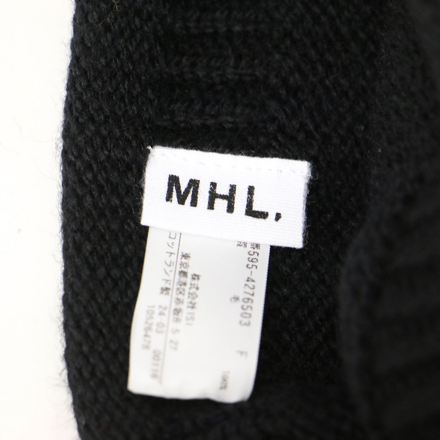 ロールヘム ビーニー / ROLLED HEM BEANIE ニット帽 ウール