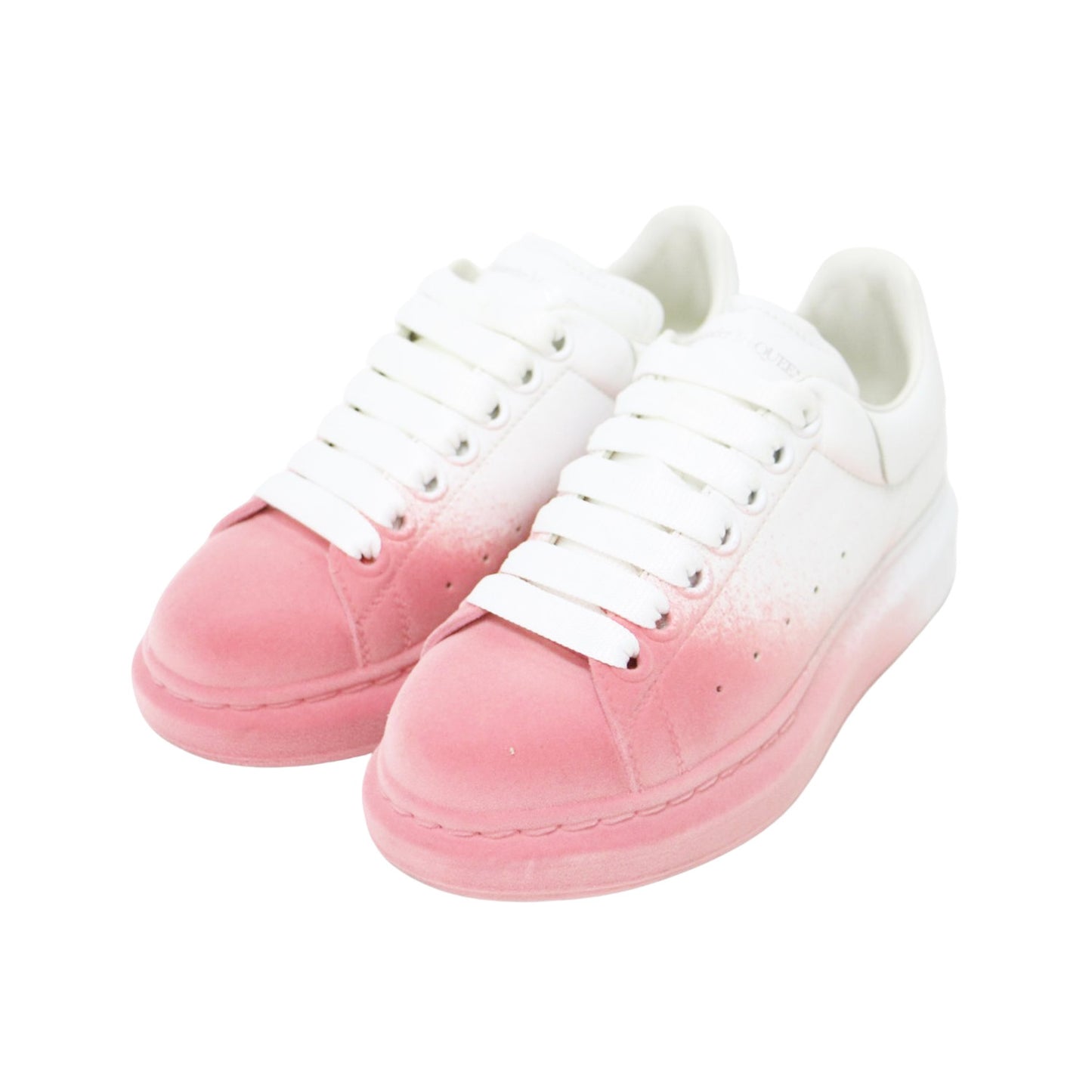 オーバーサイズド スニーカー / OVERSIZED SNEAKER レースアップ ボリュームソール スプレー ペイント レザー