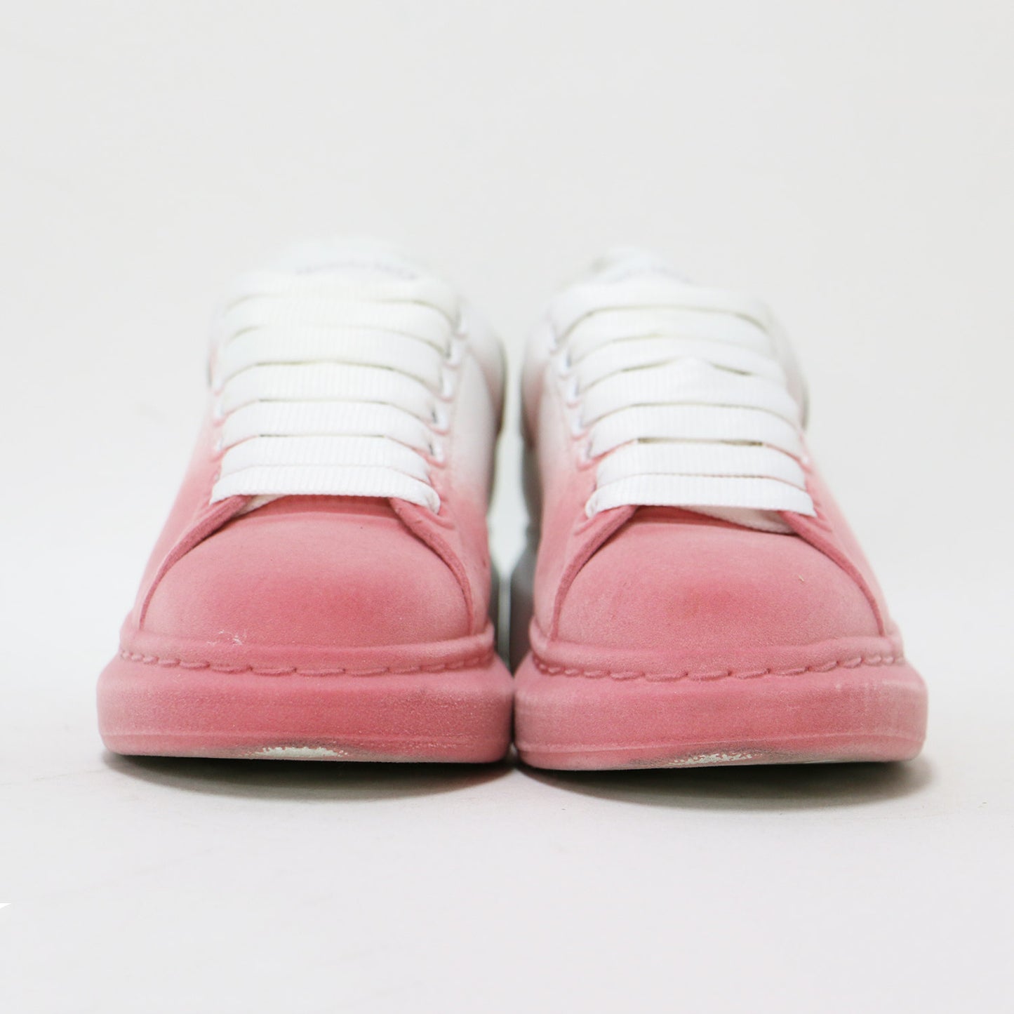 オーバーサイズド スニーカー / OVERSIZED SNEAKER レースアップ ボリュームソール スプレー ペイント レザー