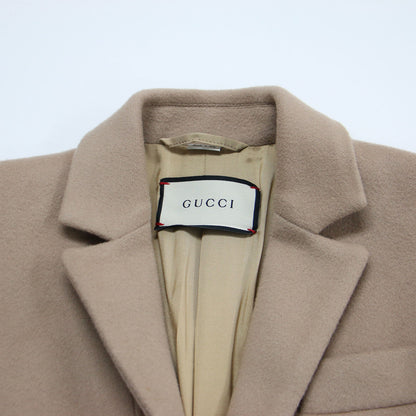 ウール チェスター コート / ロング シングルブレスト テーラードカラー 455739 ZGW07