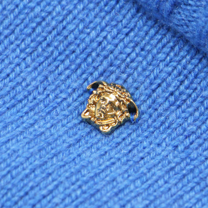 ウール 透かし編み ワイド ニット / プルオーバー ショート丈 クルーネック 長袖