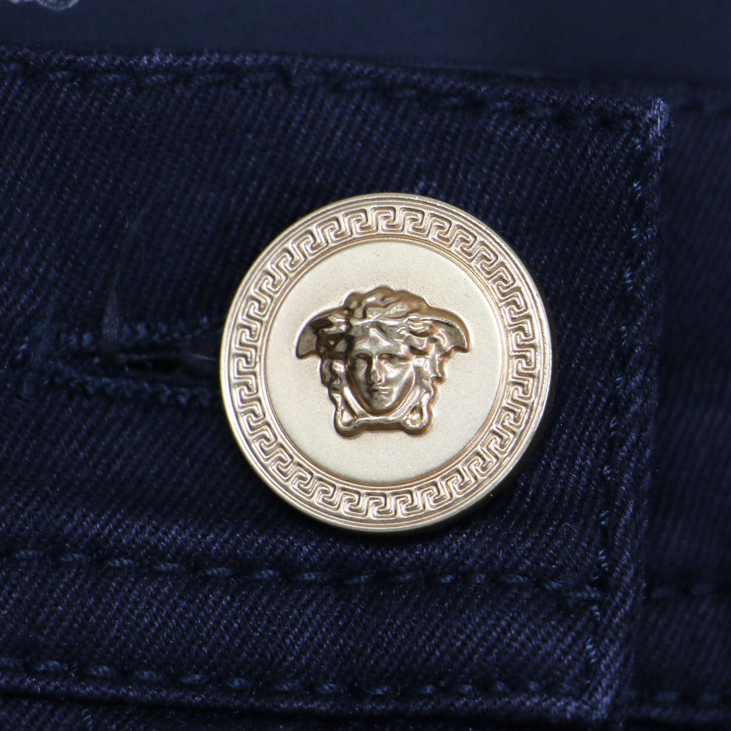 ストレッチ スキニー パンツ / スリム 5ポケット メデューサ リベット