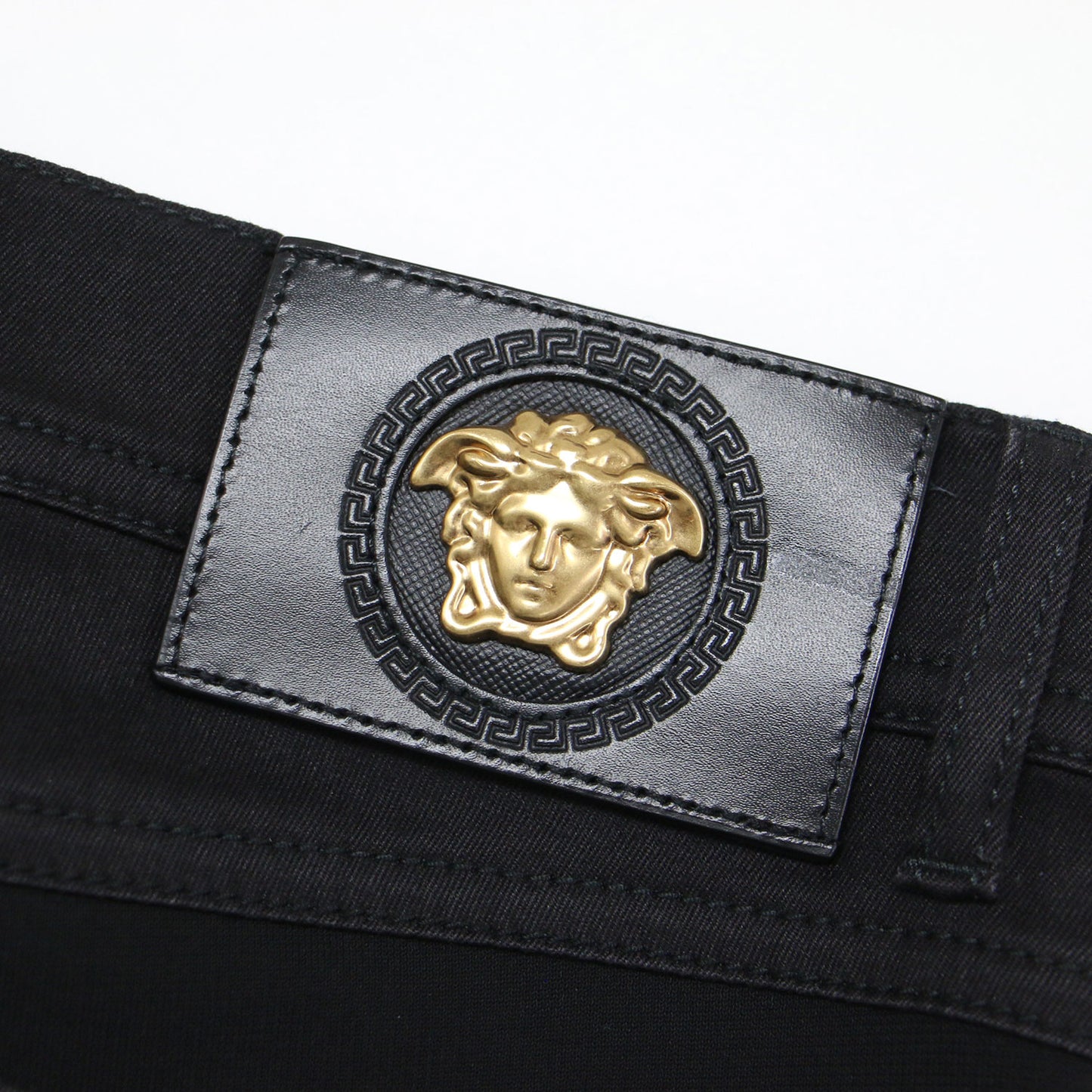 ストレッチ スキニー パンツ / スリム 5ポケット メデューサ リベット