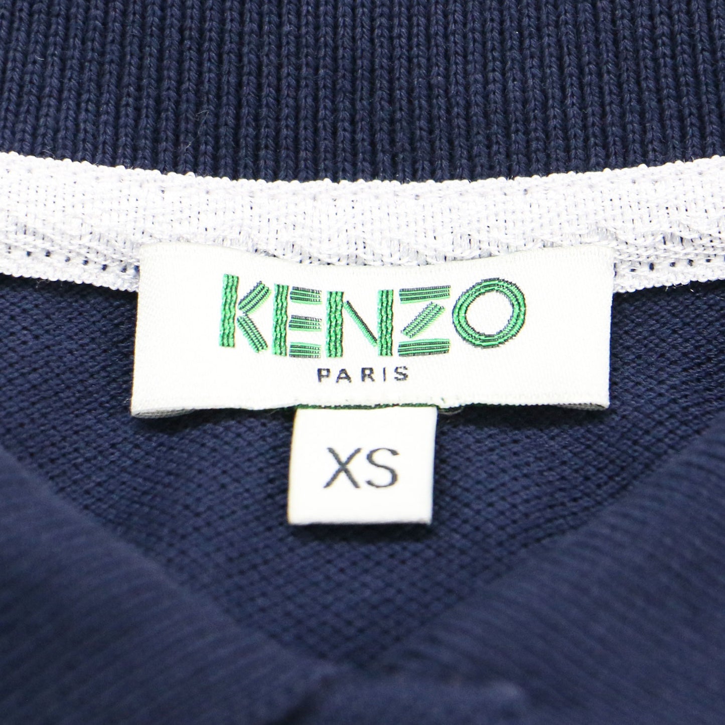ショートスリーブ ポロ ミニ ワンピース / 半袖 タイガー ロゴ ワッペン コットン