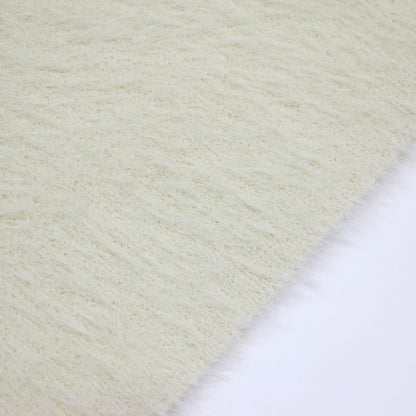 24秋冬 Ｖネック シャギー ニット ベスト / プルオーバー ノースリーブ ファー