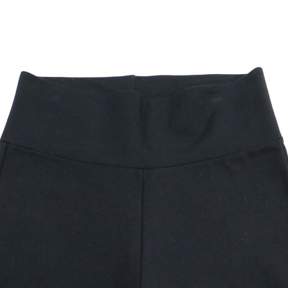 ジップ レギンス パンツ / スリム ハイウエスト スリット ストレッチ