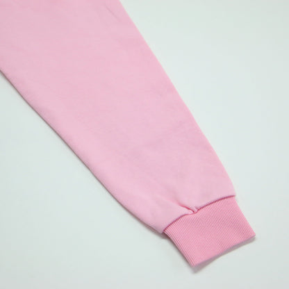 × SHIPS 別注 25春夏 ハーフ ジップ プルオーバー / スウェット ショート丈 長袖 スタンドカラー ロゴ 刺繍 裏毛 コットン