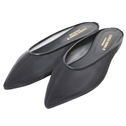 × Plage 別注 25春夏 メッシュ フラット ミュール / MESH FLAT ポインテッドトゥ シアー素材