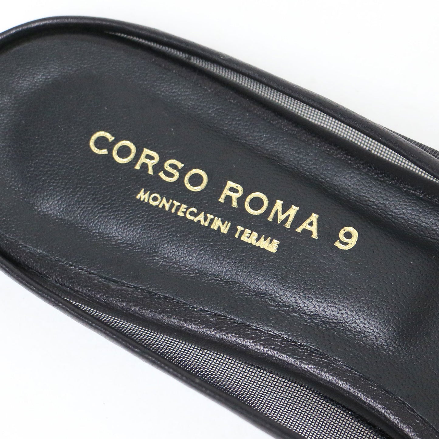 × Plage 別注 25春夏 メッシュ フラット ミュール / MESH FLAT ポインテッドトゥ シアー素材